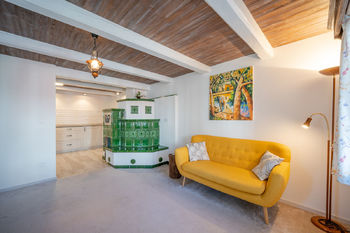 Obývací pokoj - Prodej chaty / chalupy 54 m², Kolárovice