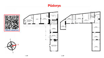 Půdorys - Prodej domu 168 m², Brozany nad Ohří