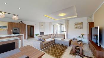 Obývací pokoj - Pronájem domu 161 m², Trboušany