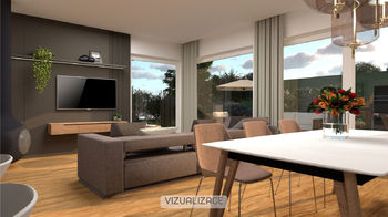 vizualizace - Prodej domu 255 m², Ždánice