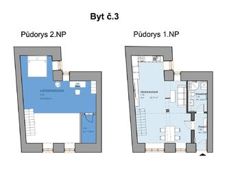 Prodej bytu atypický v osobním vlastnictví 77 m², Třeština