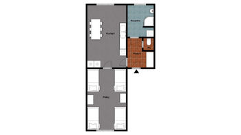 Prodej bytu 2+kk v osobním vlastnictví 53 m², Louny