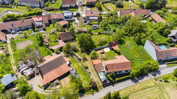 pohled z dronu foto 2 - Prodej domu 248 m², Domašov