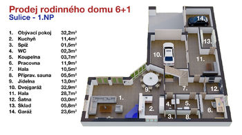 Prodej domu 363 m², Sulice