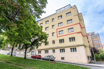 Pronájem bytu 2+kk v osobním vlastnictví, Praha 6 - Bubeneč