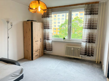 ložnice - Pronájem bytu 1+1 v osobním vlastnictví, Ústí nad Labem