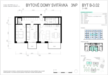 Prodej bytu 3+kk v osobním vlastnictví 77 m², Svitávka