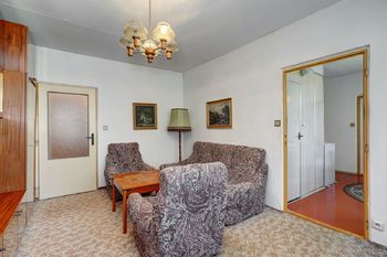 obývací pokoj foto 2 - Prodej bytu 3+1 v osobním vlastnictví 70 m², Břeclav