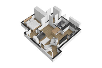 Prodej bytu 2+kk v osobním vlastnictví 50 m², Beroun