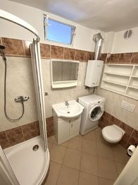 koupelna - Pronájem bytu 1+1 v osobním vlastnictví 38 m², Plzeň