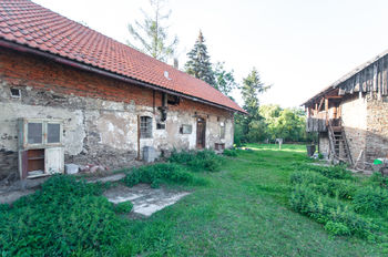 Obytná budova a seník - Prodej zemědělského objektu 1619 m², Vidice