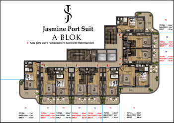 Prodej bytu 1+kk v osobním vlastnictví 36 m², Alanya