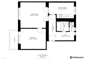 Prodej bytu 2+1 v osobním vlastnictví 58 m², Litvínov