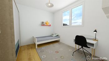 VIZUALIZACE dětský pokoj - Prodej bytu 3+1 v osobním vlastnictví 63 m², Karlovy Vary