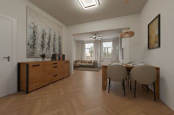 VIZUALIZACE - Prodej domu 160 m², Praha 10 - Uhříněves