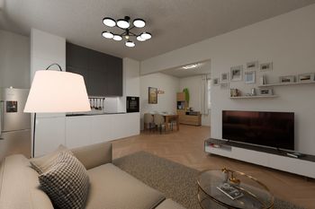 VIZUALIZACE - Prodej domu 160 m², Praha 10 - Uhříněves