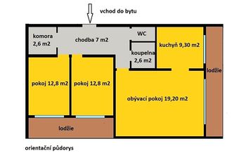 Pronájem bytu 2+kk v osobním vlastnictví 68 m², Lysá nad Labem