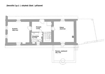 Prodej zemědělského objektu 220 m², Praha 5 - Zadní Kopanina