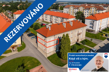 Prodej bytu 2+1 v osobním vlastnictví 56 m², Bechyně