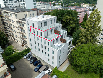 Pronájem bytu 1+kk v osobním vlastnictví 41 m², Zlín