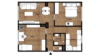 Pronájem bytu 3+1 v osobním vlastnictví 72 m², Žatec