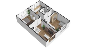 Pronájem bytu 3+1 v osobním vlastnictví 72 m², Žatec