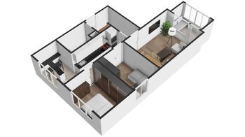 Prodej bytu 3+1 v družstevním vlastnictví 61 m², Chomutov