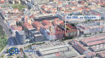 Prodej bytu 1+1 v osobním vlastnictví 57 m², Praha 7 - Holešovice