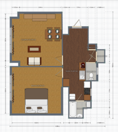 Prodej bytu 1+1 v osobním vlastnictví 57 m², Praha 7 - Holešovice