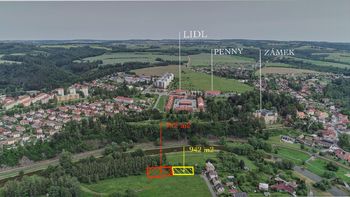 Prodej pozemku 942 m², Zruč nad Sázavou