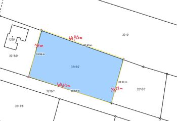 Prodej pozemku 1000 m², Komorní Lhotka