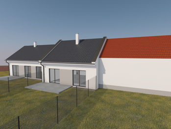 Vizualizace - Prodej domu 82 m², Bořetice