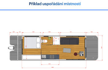 Prodej mobilheimu / houseboatu 25 m², Lhotka nad Labem