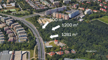 Prodej pozemku 3081 m², Praha 8 - Bohnice