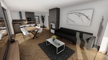 Vizualizace interiér - Prodej pozemku 481 m², Břeclav