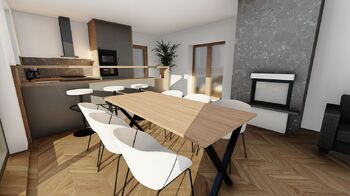 Vizualizace interiér - Prodej pozemku 481 m², Břeclav