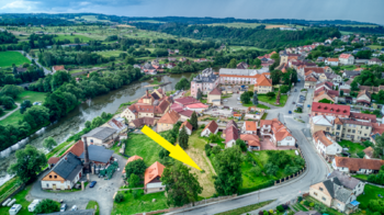 Prodej pozemku 1133 m², Zruč nad Sázavou