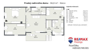 Prodej domu 85 m², Kácov