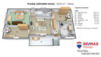 Prodej domu 150 m², Čestín