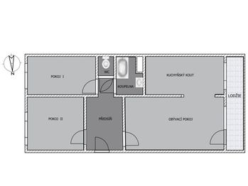 Prodej bytu 3+kk v osobním vlastnictví 67 m², Praha 4 - Podolí