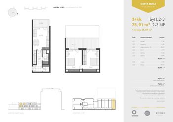 Prodej bytu 3+kk v osobním vlastnictví 78 m², Praha 9 - Libeň