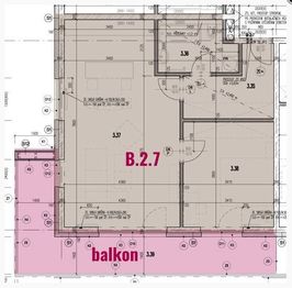 Pronájem bytu 2+kk v osobním vlastnictví 58 m², České Budějovice