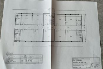 Pronájem kancelářských prostor 850 m², Třebíč