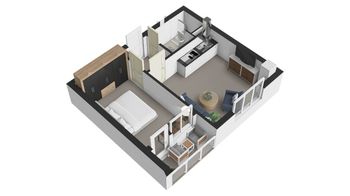 Pronájem bytu 2+kk v osobním vlastnictví 40 m², Mimoň