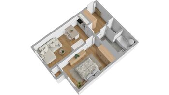 Prodej bytu 2+kk v osobním vlastnictví 44 m², Praha 10 - Vršovice