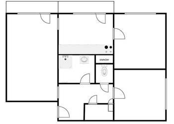 Pronájem bytu 3+1 v osobním vlastnictví 69 m², Břeclav