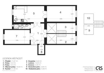 Pronájem bytu 5+kk v osobním vlastnictví 98 m², Praha 8 - Karlín