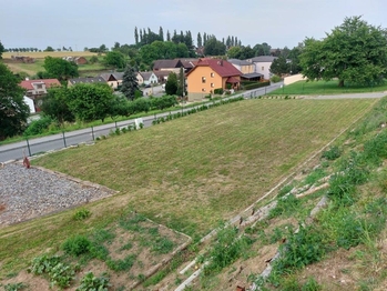 Celkový pohled na pozemek. - Pronájem pozemku 200 m², Dražice 