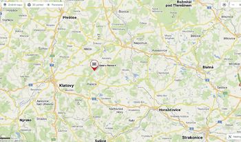 Obec na mapě - Prodej chaty / chalupy 56 m², Újezd u Plánice