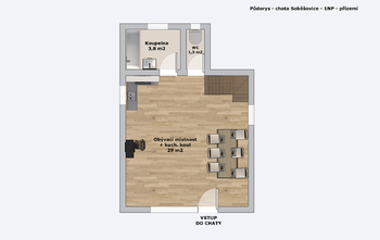 Prodej chaty / chalupy 64 m², Chrášťany